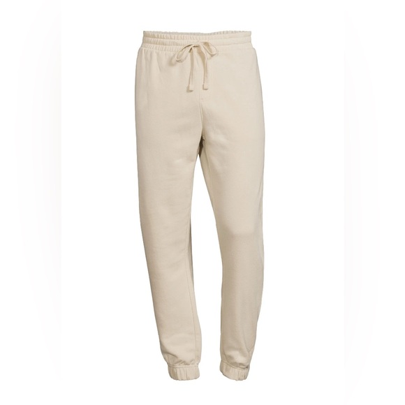Men's No Boundaries Beige Joggers - Picture 1 of 3